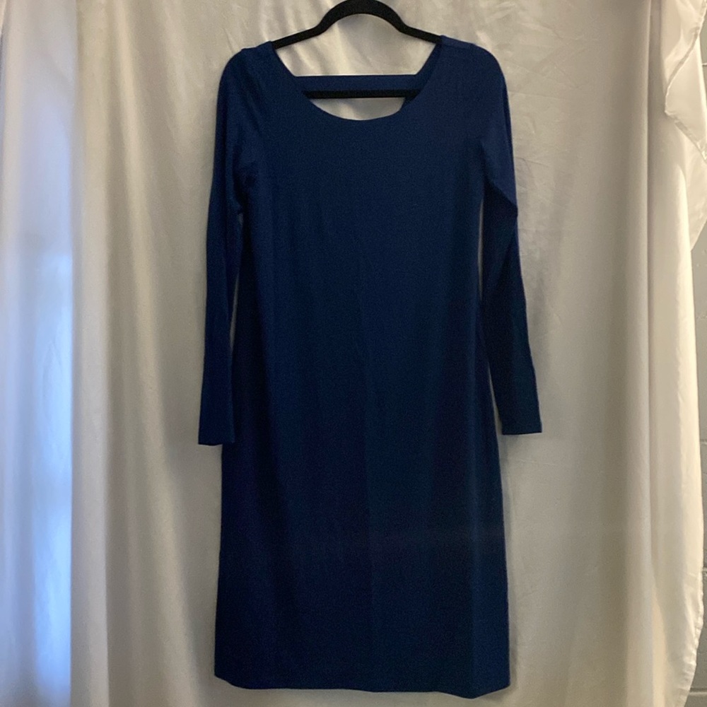 Women’s casual long sleeve dress. By Eileen Fisher